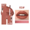 Nude Matte Lip Gloss – Waterproof, Long-Lasting, Non-Fading Velvet Liquid Lipstick - Image 6