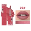 Nude Matte Lip Gloss – Waterproof, Long-Lasting, Non-Fading Velvet Liquid Lipstick - Image 7