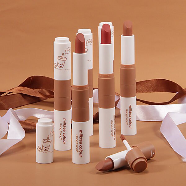 Two-headed Velvet Matte Lipstick & Lip Glaze Combo