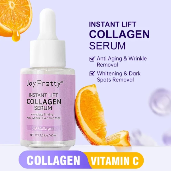 Collagen Serum – Anti-Wrinkle, Firming & Moisturizing Vitamin C Facial Serum