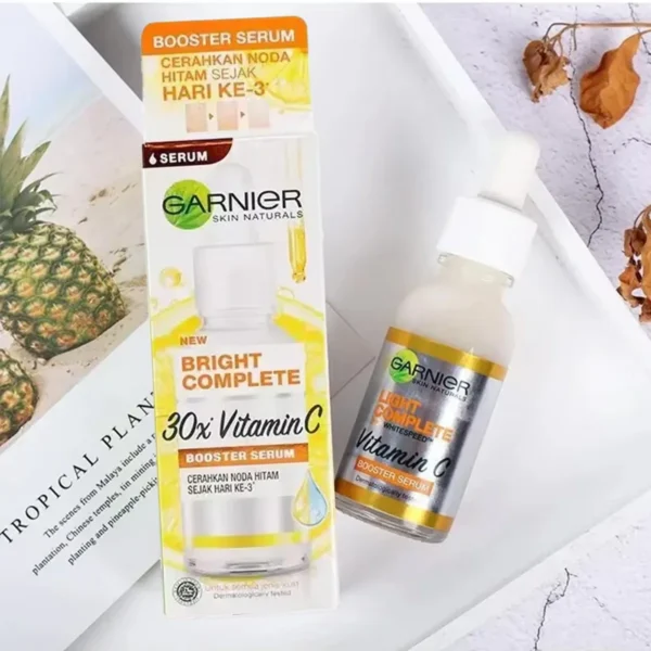 Garnier Bright Complete 30x Vitamin C Serum – Skin Brightening & Acne Mark Fading - Image 2