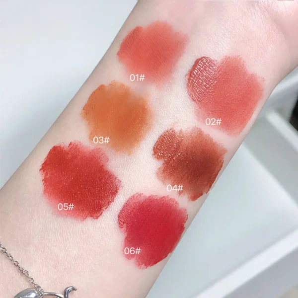 Gege Bear Rabbit Lip Glaze – Matte Velvet Lip Clay, Long-Lasting, Non-Drying Lipstick - Image 2