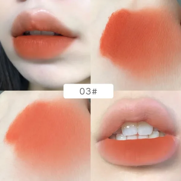 Gege Bear Rabbit Lip Glaze – Matte Velvet Lip Clay, Long-Lasting, Non-Drying Lipstick - Image 6