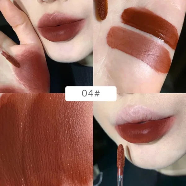 Gege Bear Rabbit Lip Glaze – Matte Velvet Lip Clay, Long-Lasting, Non-Drying Lipstick - Image 7