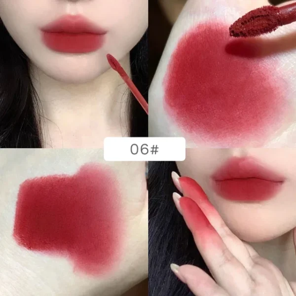 Gege Bear Rabbit Lip Glaze – Matte Velvet Lip Clay, Long-Lasting, Non-Drying Lipstick - Image 8
