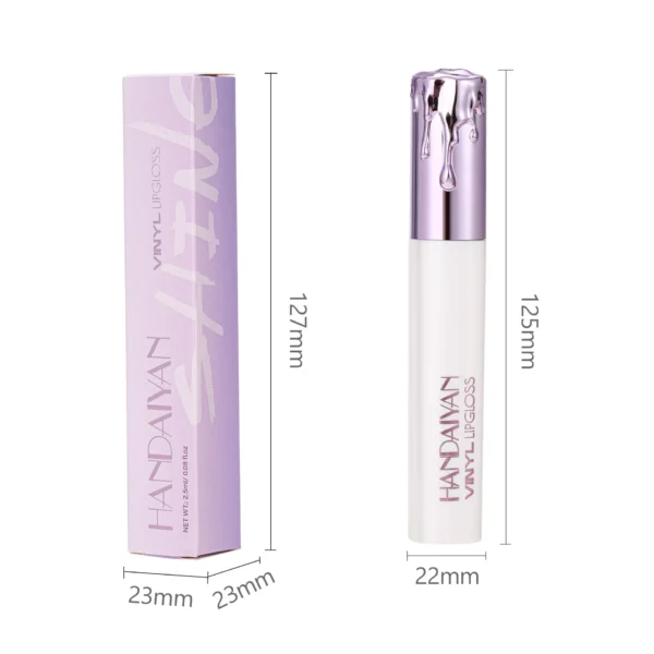 Handaiyan 6-Color Liquid Lipstick Set – Matte, Moisturizing, Long-Lasting, Waterproof, Non-Fading Lip Gloss - Image 4
