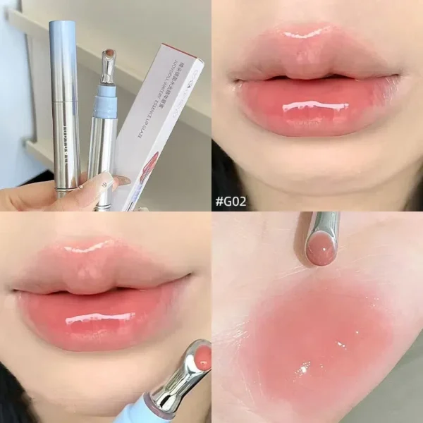 Judydoll Ice Diamond Essence Lip Gloss – Hydrating, Plumping, Mirror Shine Lip Tint - Image 5