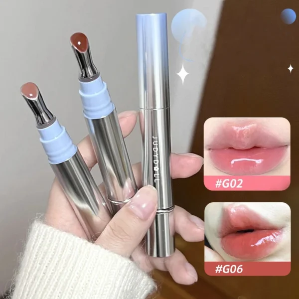 Judydoll Ice Diamond Essence Lip Gloss – Hydrating, Plumping, Mirror Shine Lip Tint - Image 6