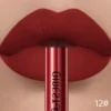 QIBEST Matte Liquid Lipstick – Waterproof, Long-Lasting, Velvet Lip Tint – Highly Pigmented Nude & Red Lip Gloss for All-Day Wear - Image 5