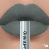 QIBEST Matte Liquid Lipstick – Waterproof, Long-Lasting, Velvet Lip Tint – Highly Pigmented Nude & Red Lip Gloss for All-Day Wear - Image 6