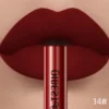QIBEST Matte Liquid Lipstick – Waterproof, Long-Lasting, Velvet Lip Tint – Highly Pigmented Nude & Red Lip Gloss for All-Day Wear - Image 24