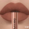 QIBEST Matte Liquid Lipstick – Waterproof, Long-Lasting, Velvet Lip Tint – Highly Pigmented Nude & Red Lip Gloss for All-Day Wear - Image 12