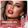 QIBEST Waterproof Diamond Shimmer Glitter Lip Gloss - Image 4