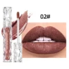 QIBEST Waterproof Diamond Shimmer Glitter Lip Gloss - Image 8