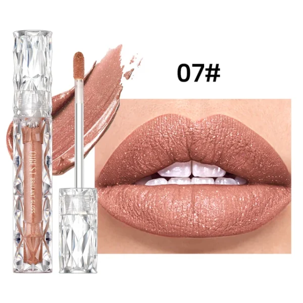 QIBEST Waterproof Diamond Shimmer Glitter Lip Gloss - Image 13