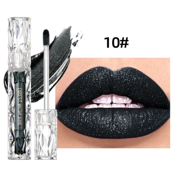 QIBEST Waterproof Diamond Shimmer Glitter Lip Gloss - Image 16