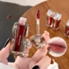 SHAQINUO Mirror Jelly Lip Glaze – Waterproof, Moisturizing, Long-Lasting Lip Gloss & Tint - Image 2