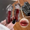 SHAQINUO Mirror Jelly Lip Glaze – Waterproof, Moisturizing, Long-Lasting Lip Gloss & Tint