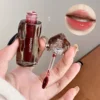 SHAQINUO Mirror Jelly Lip Glaze – Waterproof, Moisturizing, Long-Lasting Lip Gloss & Tint - Image 3
