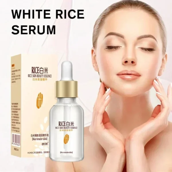 White Rice Face Serum – Pore Minimizing, Brightening & Anti-Aging Essence - Image 2