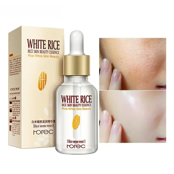 White Rice Face Serum – Pore Minimizing, Brightening & Anti-Aging Essence - Image 3
