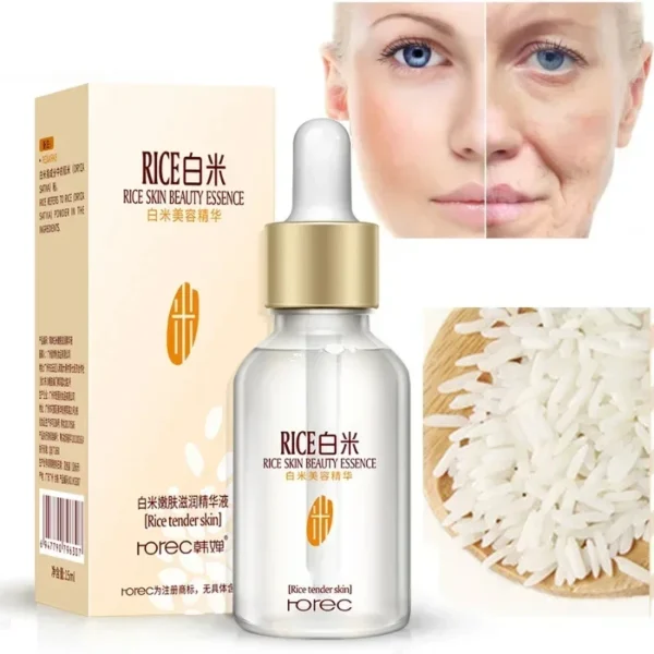 White Rice Face Serum – Pore Minimizing, Brightening & Anti-Aging Essence